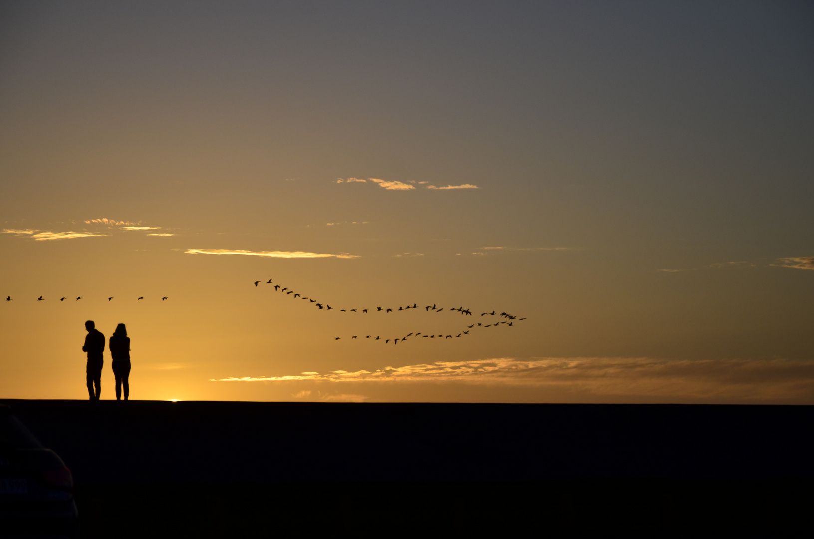 Sonnenuntergang Nordsee