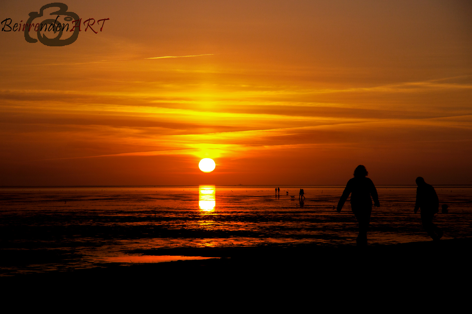 Sonnenuntergang Nordsee