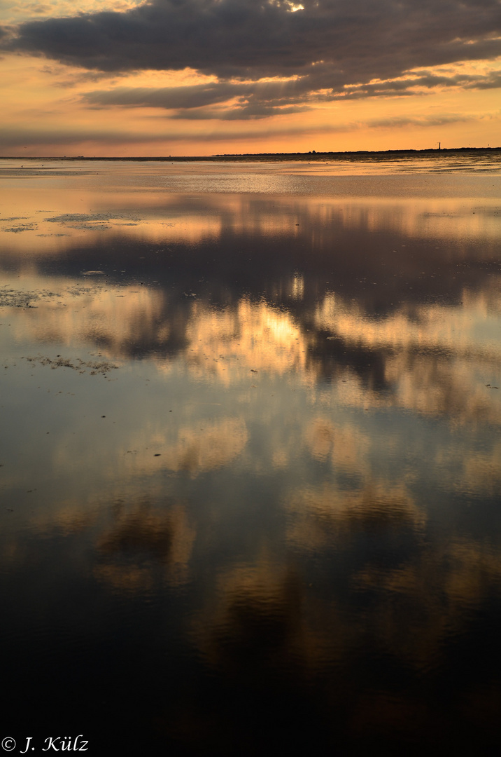 Sonnenuntergang Nordsee