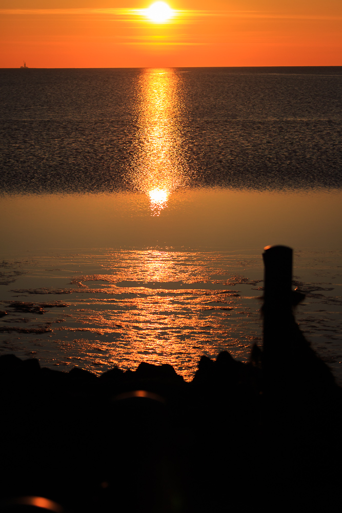 Sonnenuntergang Nordsee