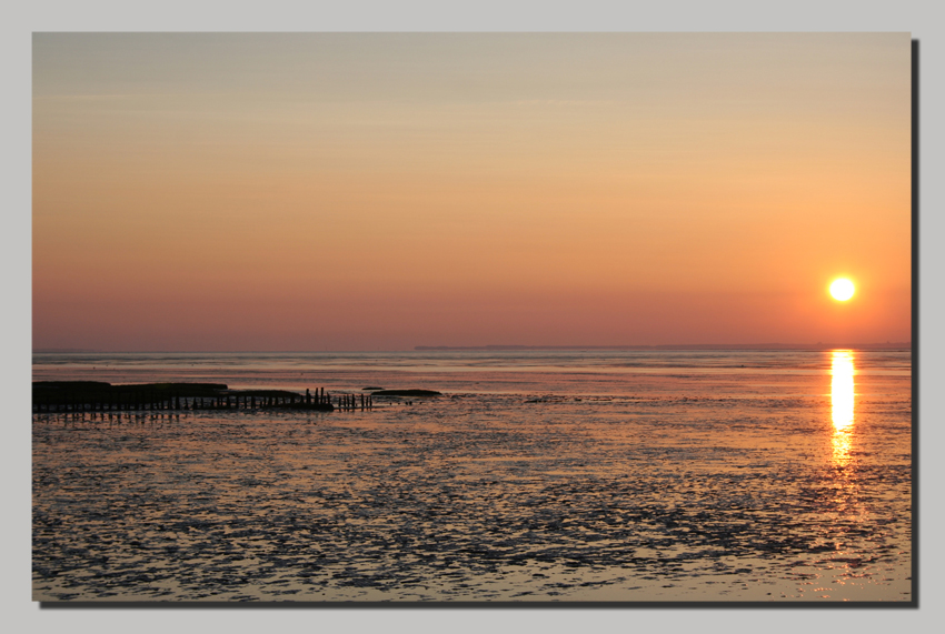 Sonnenuntergang Nordsee III
