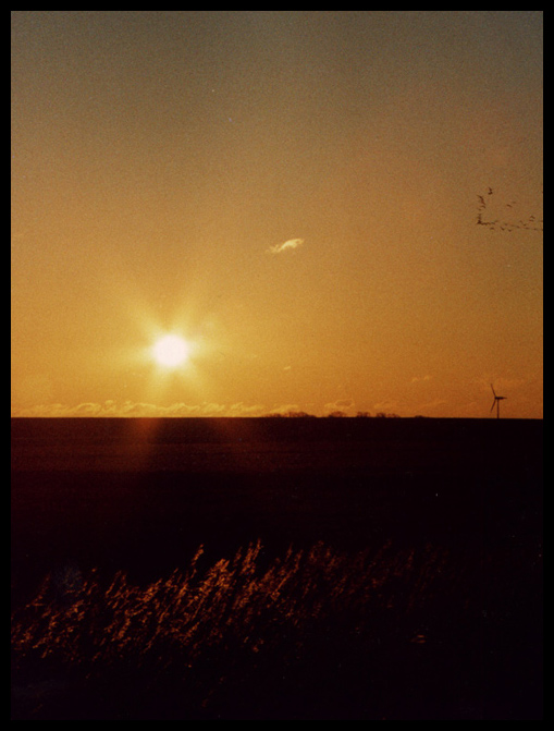 Sonnenuntergang Nordsee v7