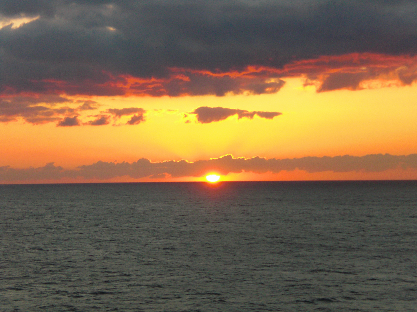 Sonnenuntergang Norwegen