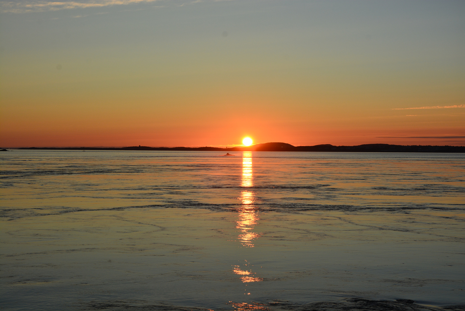 Sonnenuntergang, Norwegen, Alesund 2016