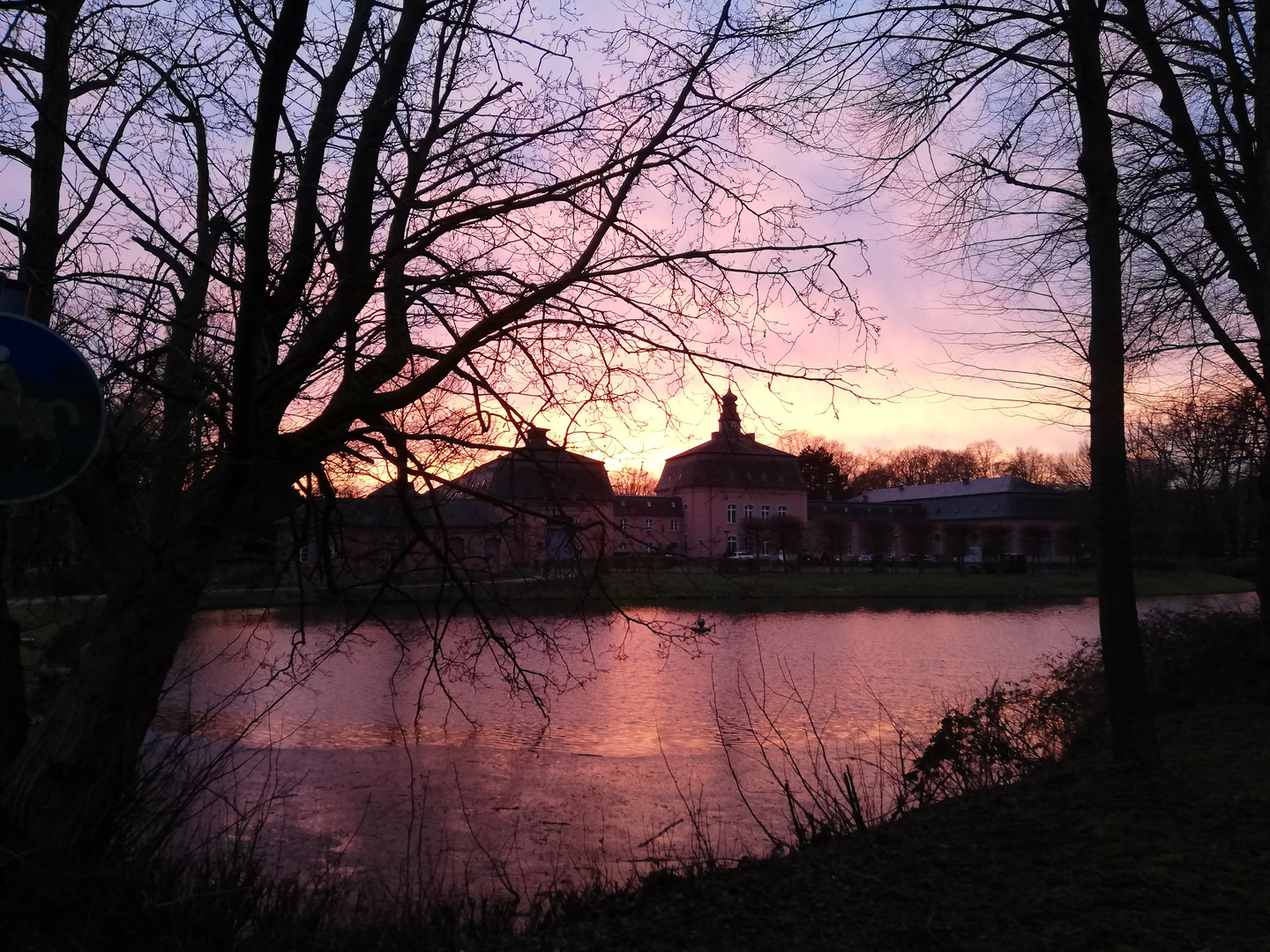 Sonnenuntergang NRW-Mönchengladbach