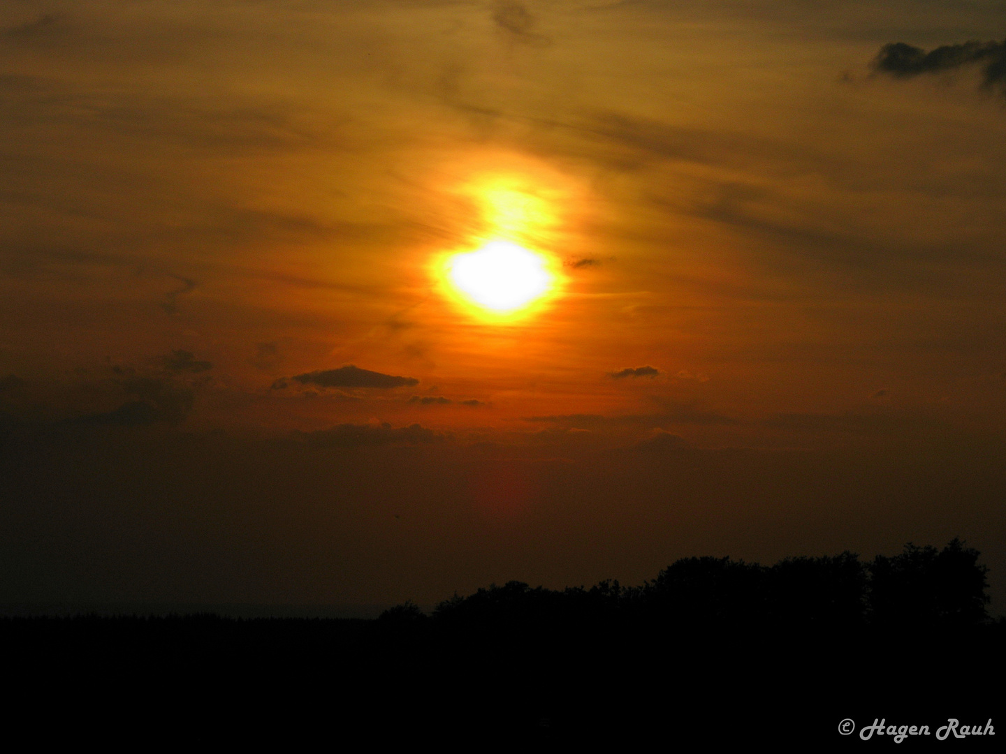 Sonnenuntergang Nürburgring