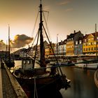 Sonnenuntergang Nyhavn Kopenhagen 