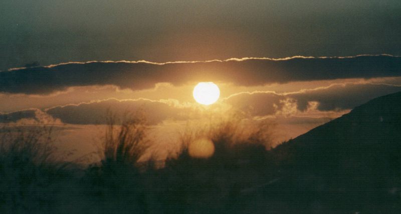 Sonnenuntergang NZ