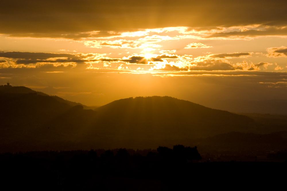 "Sonnenuntergang" ob Gysenstein