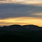 Sonnenuntergang oberhalb von Berndorf NÖ.