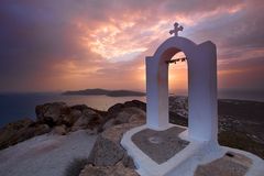 Sonnenuntergang oberhalb von Oia