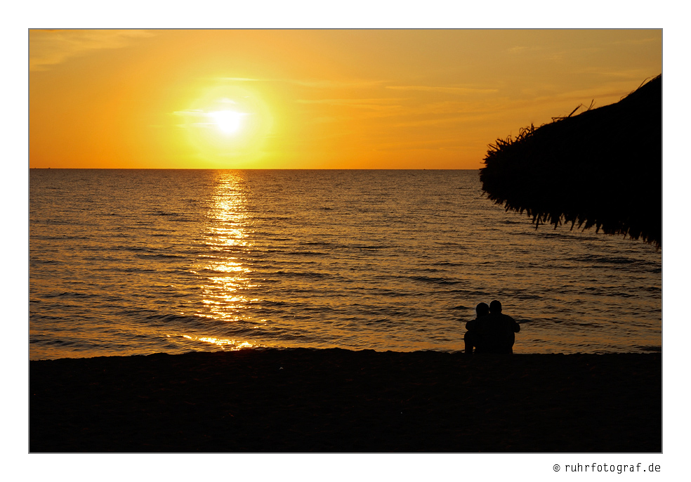 Sonnenuntergang ohne Nixe (II+I)