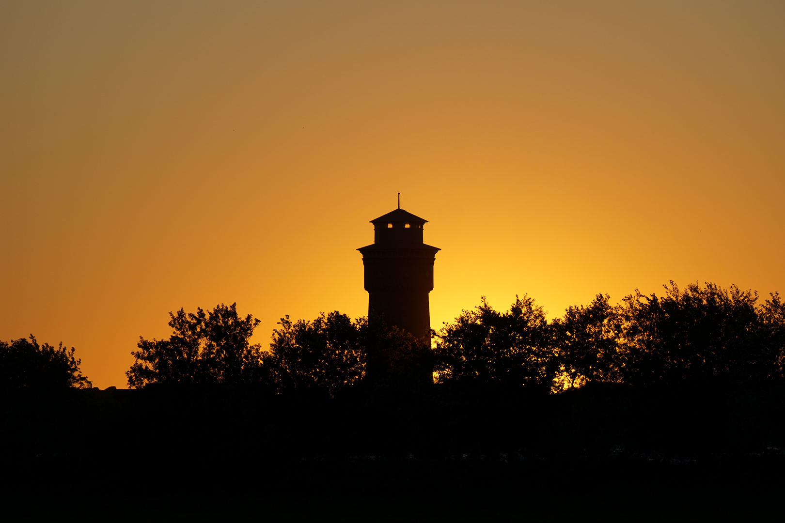 Sonnenuntergang ohne Sonne