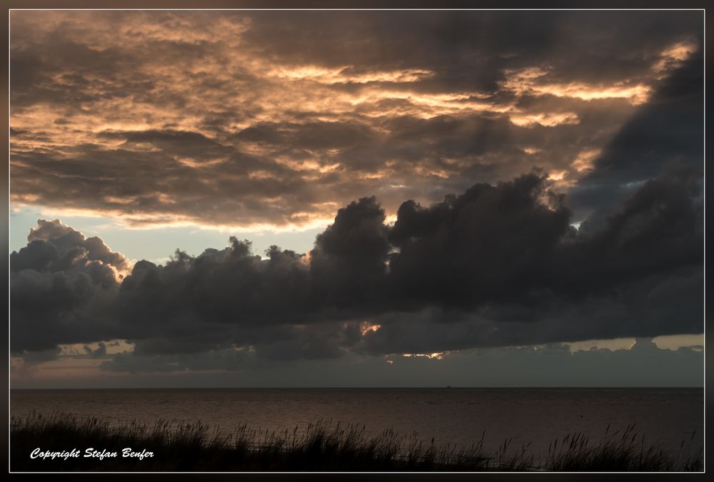 Sonnenuntergang ohne Sonne