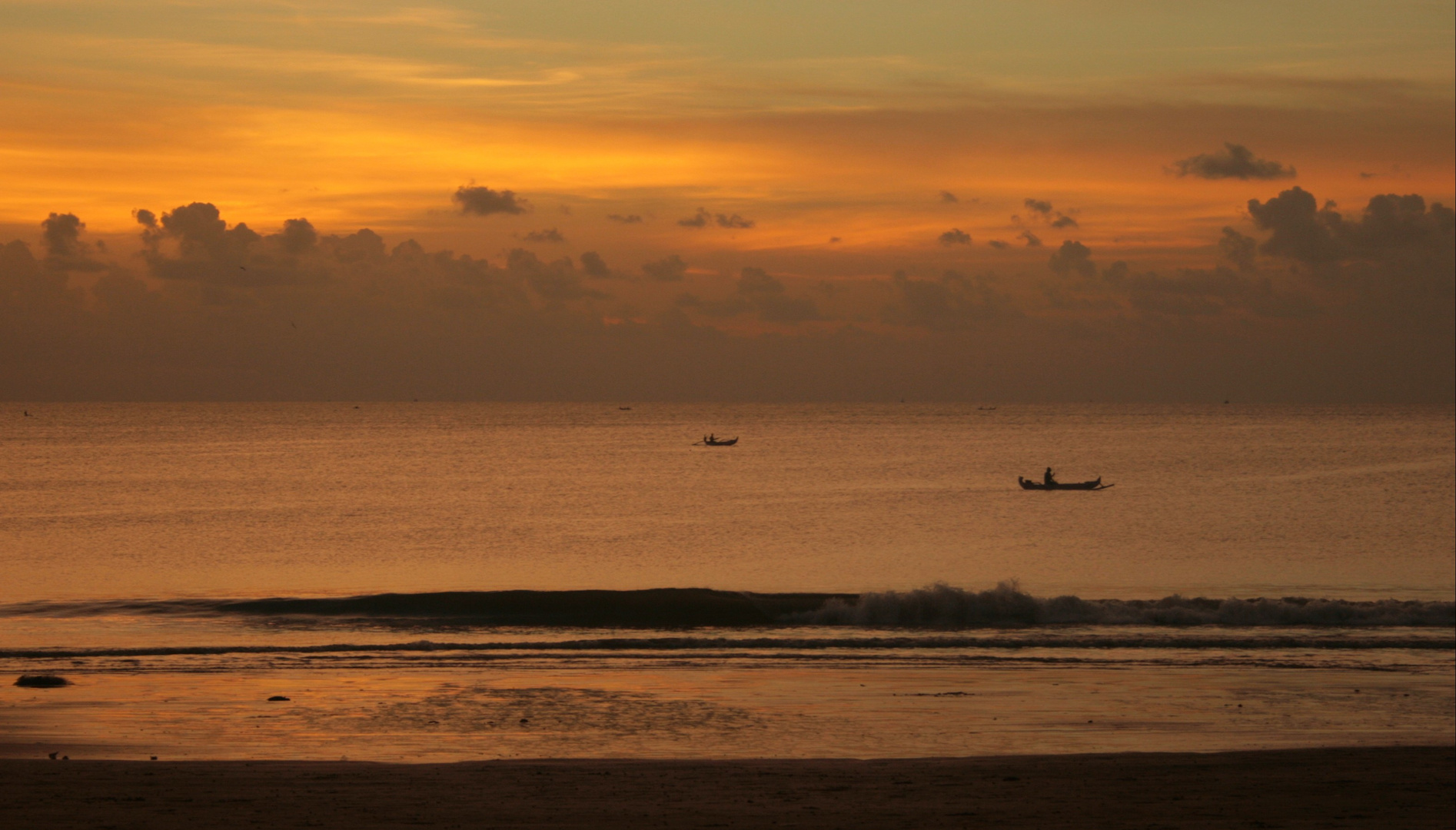 Sonnenuntergang ohne Sonne :-) - Gesehen auf Bali