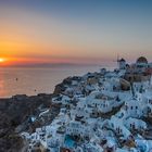 Sonnenuntergang Oia (Santorin)