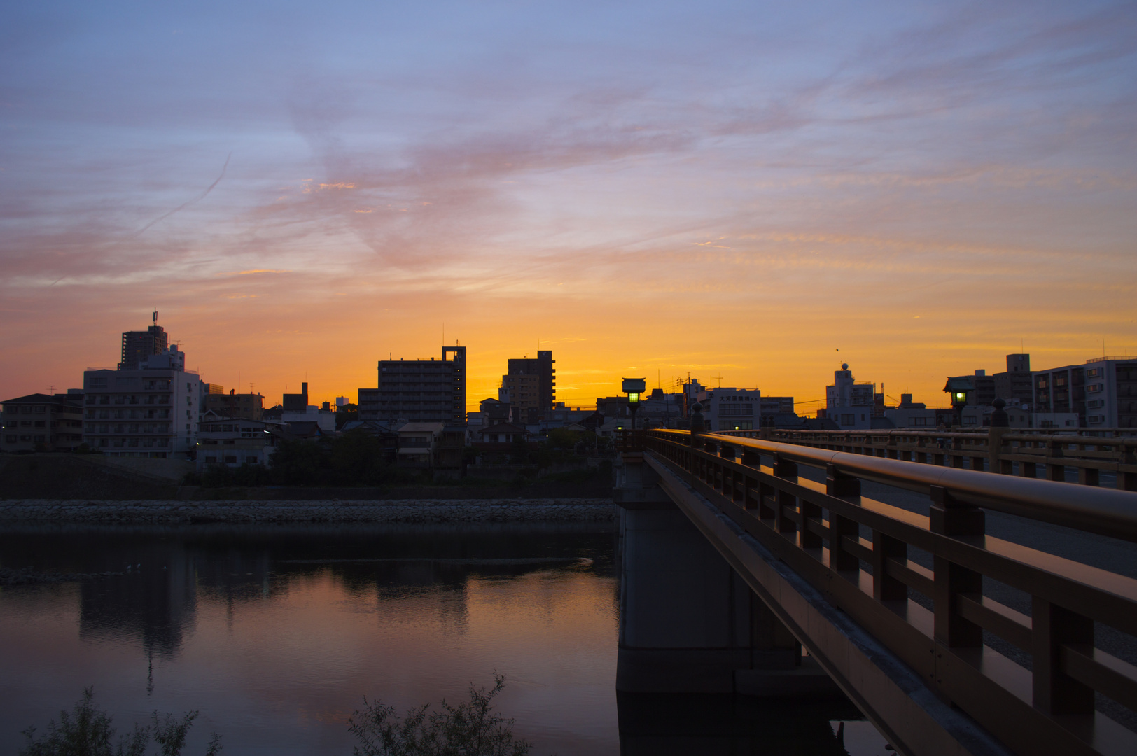 Sonnenuntergang - Okayama