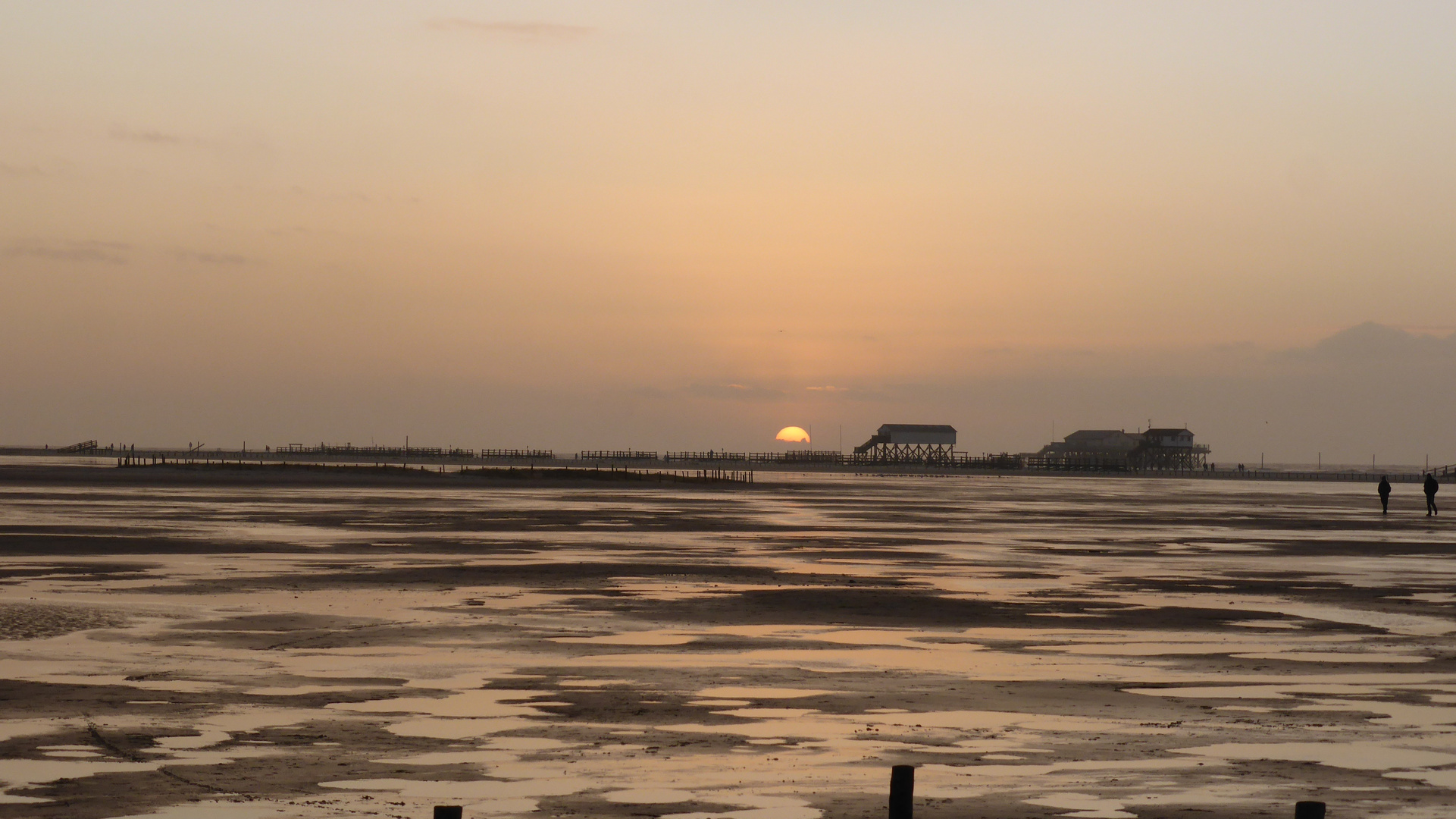 Sonnenuntergang Ording