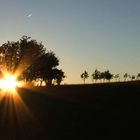 Sonnenuntergang Osterzgebirge