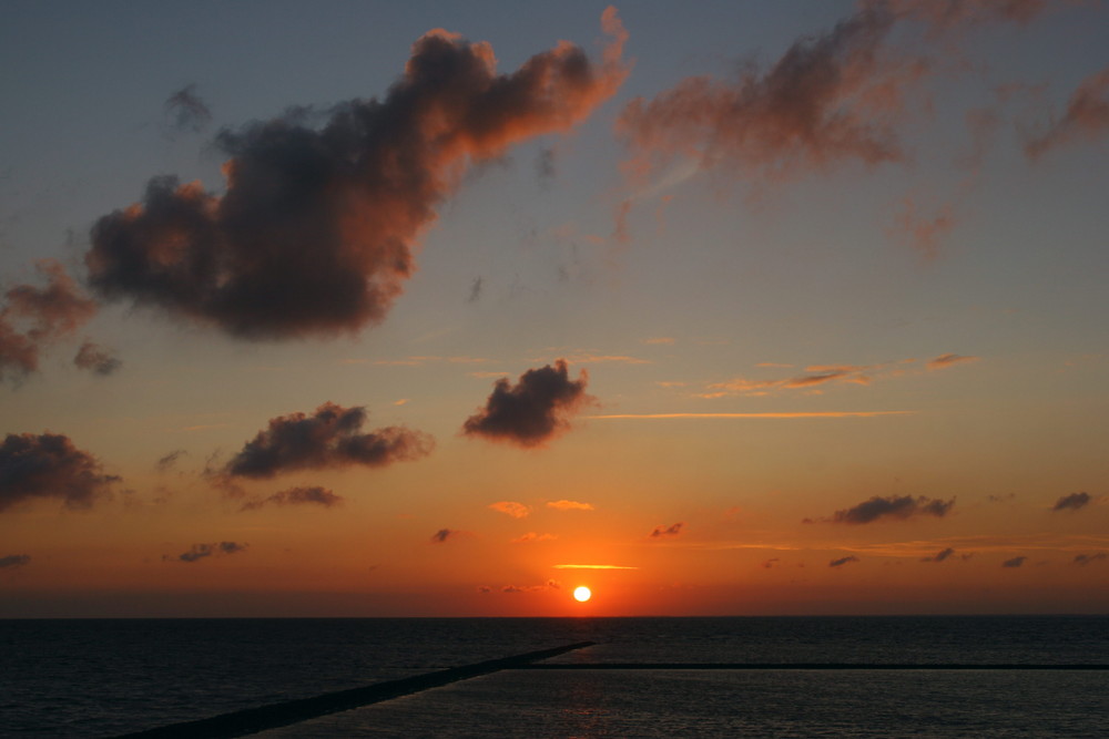 Sonnenuntergang Ostfriesland 1
