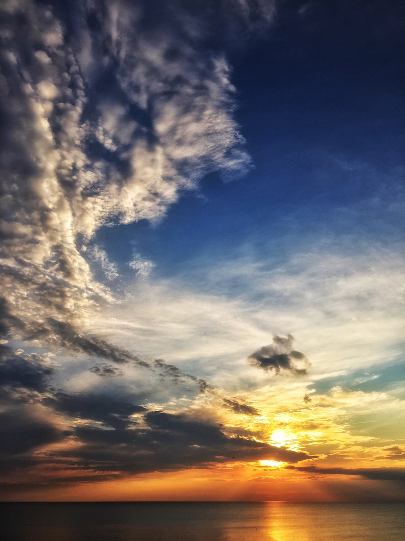 Sonnenuntergang Ostsee