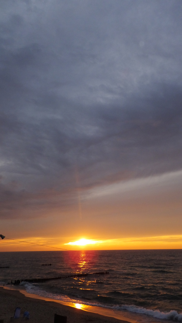 Sonnenuntergang Ostsee 3