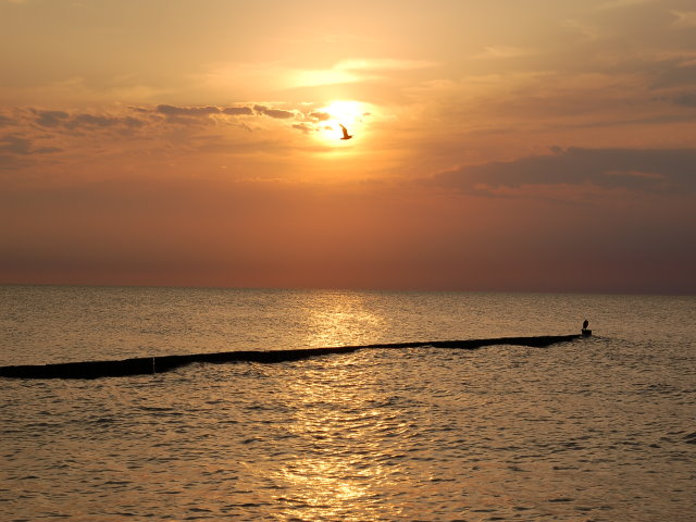 Sonnenuntergang Ostsee