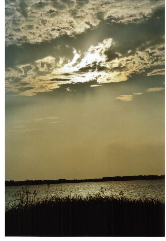 sonnenuntergang / ostsee