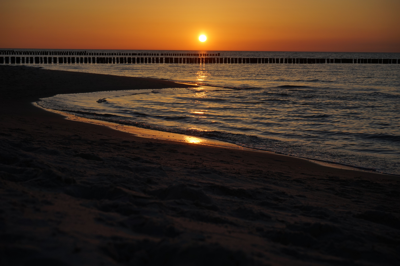 Sonnenuntergang Ostsee