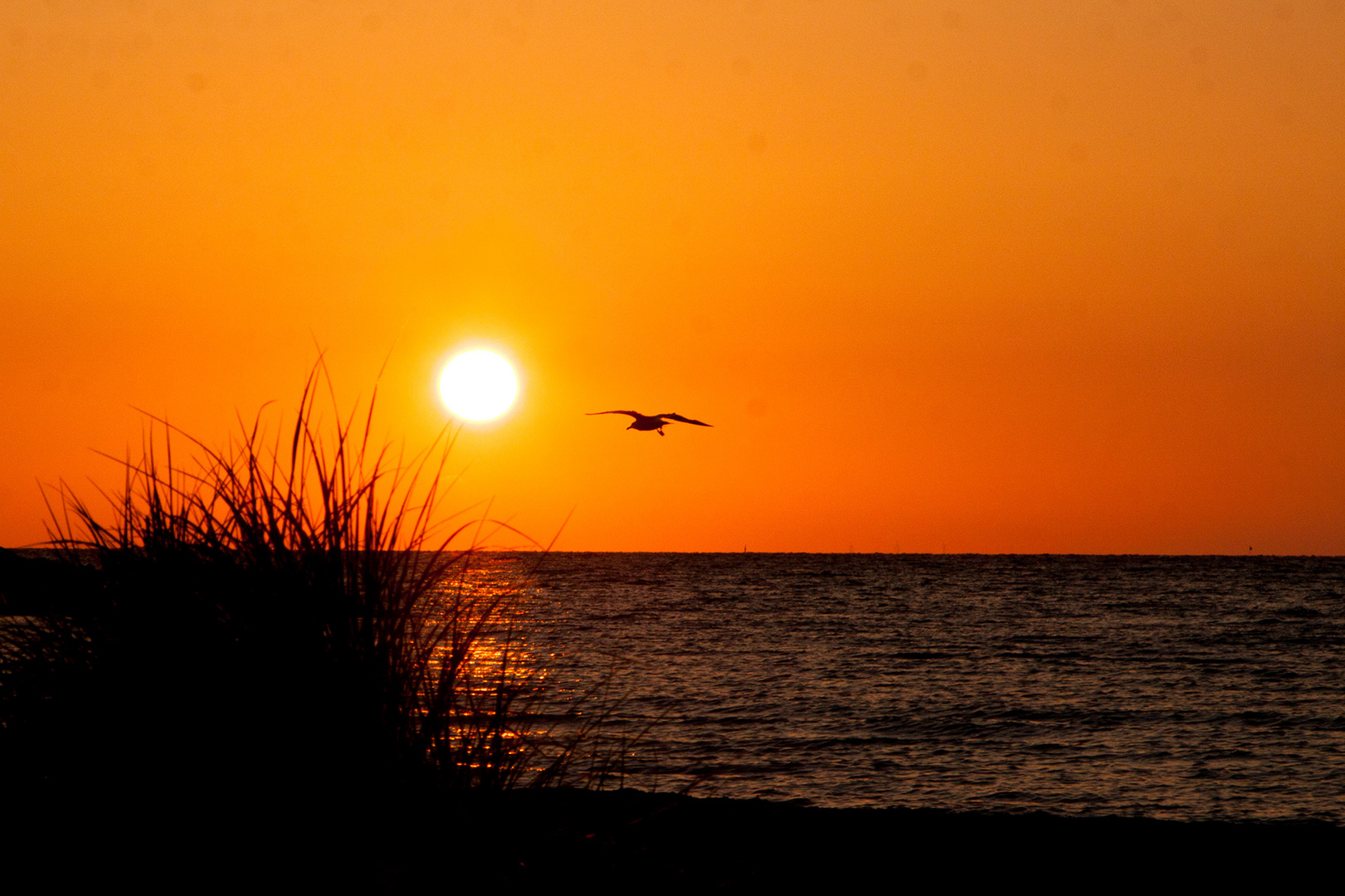 Sonnenuntergang Ostsee