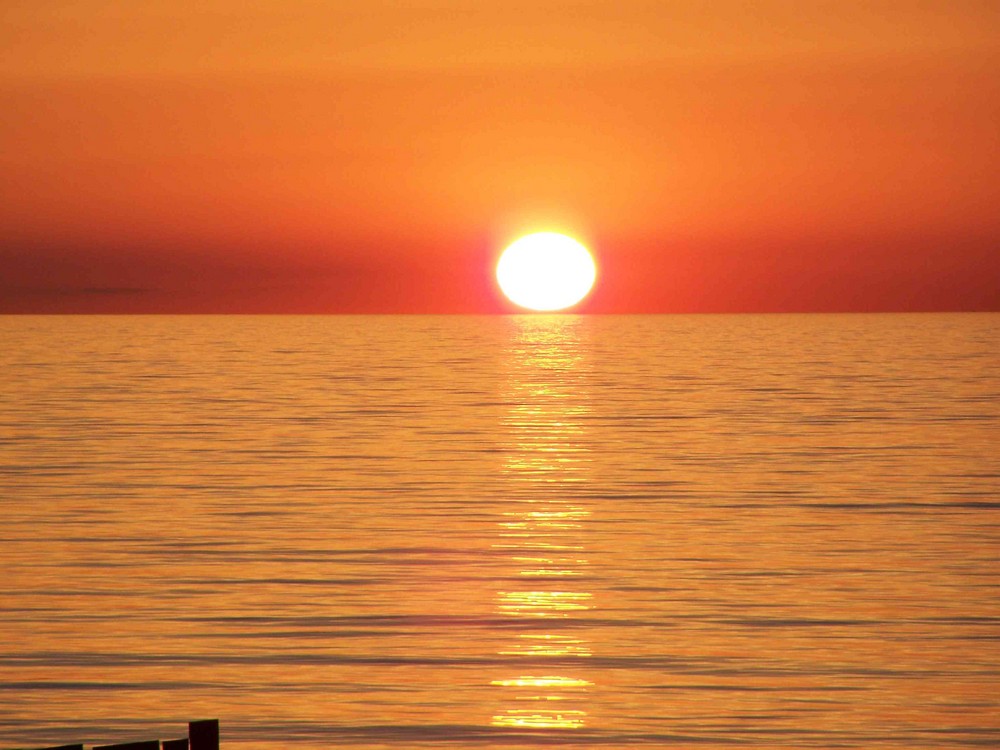 Sonnenuntergang Ostsee