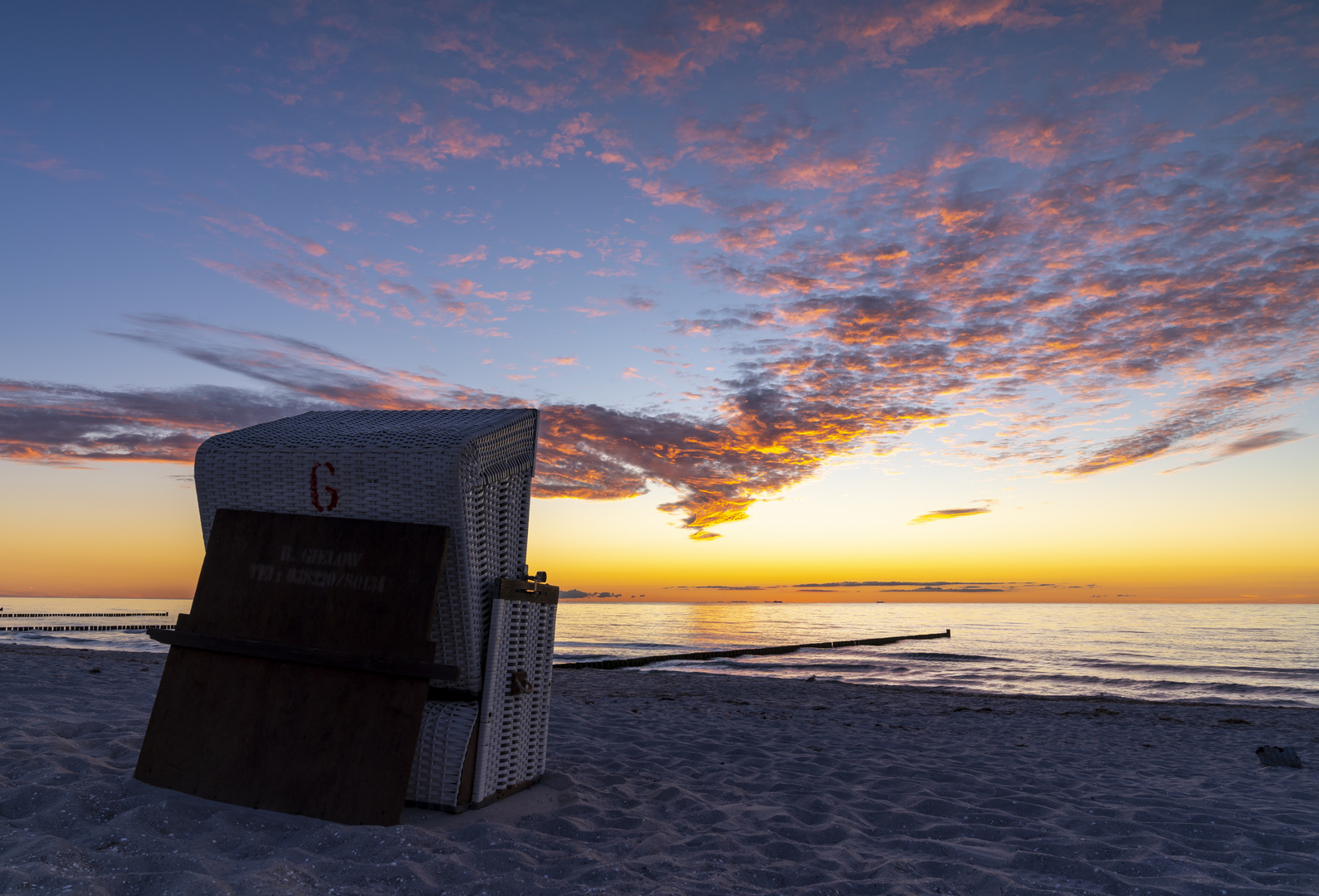 Sonnenuntergang Ostsee