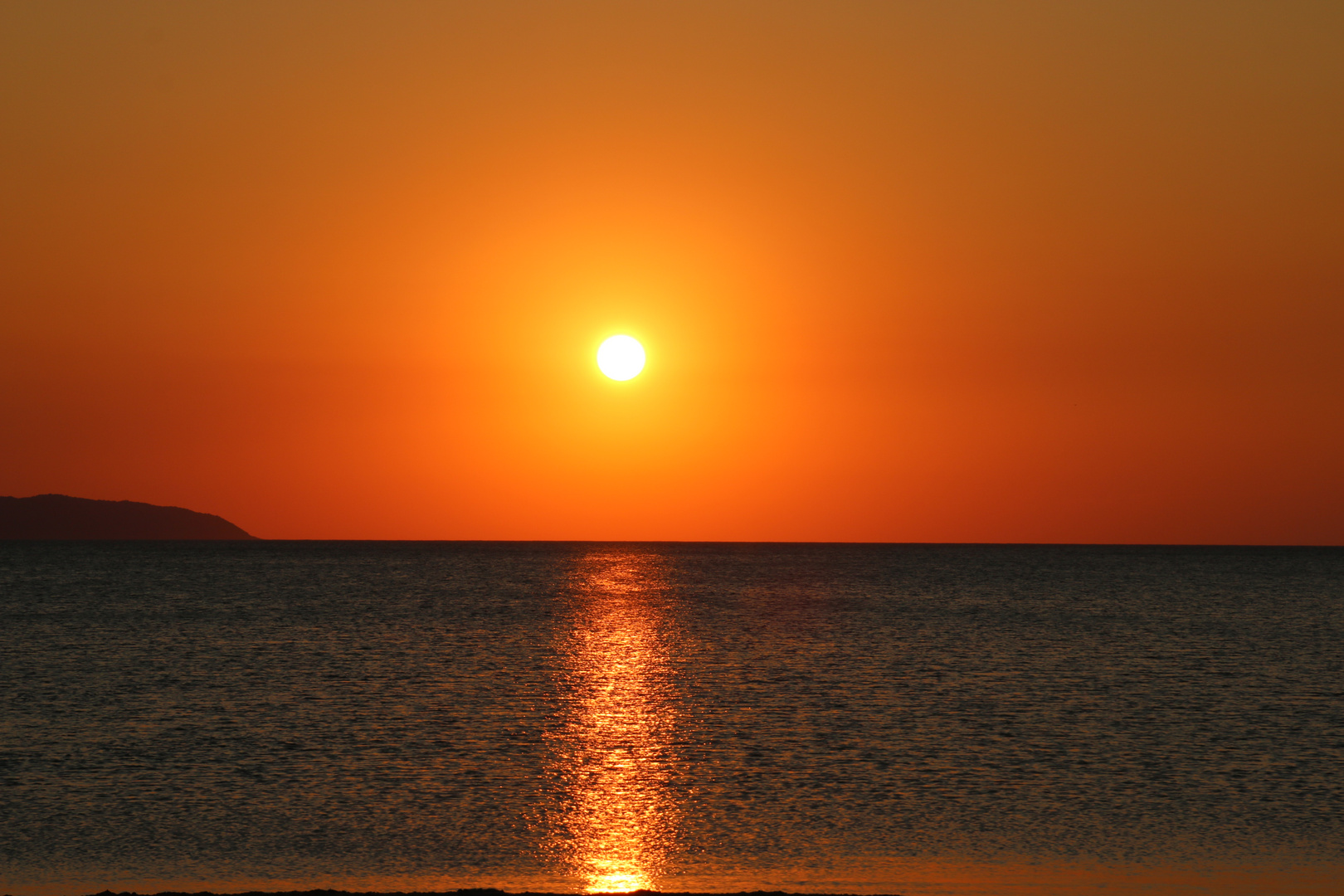 Sonnenuntergang Ostsee Ängelholm Schweden