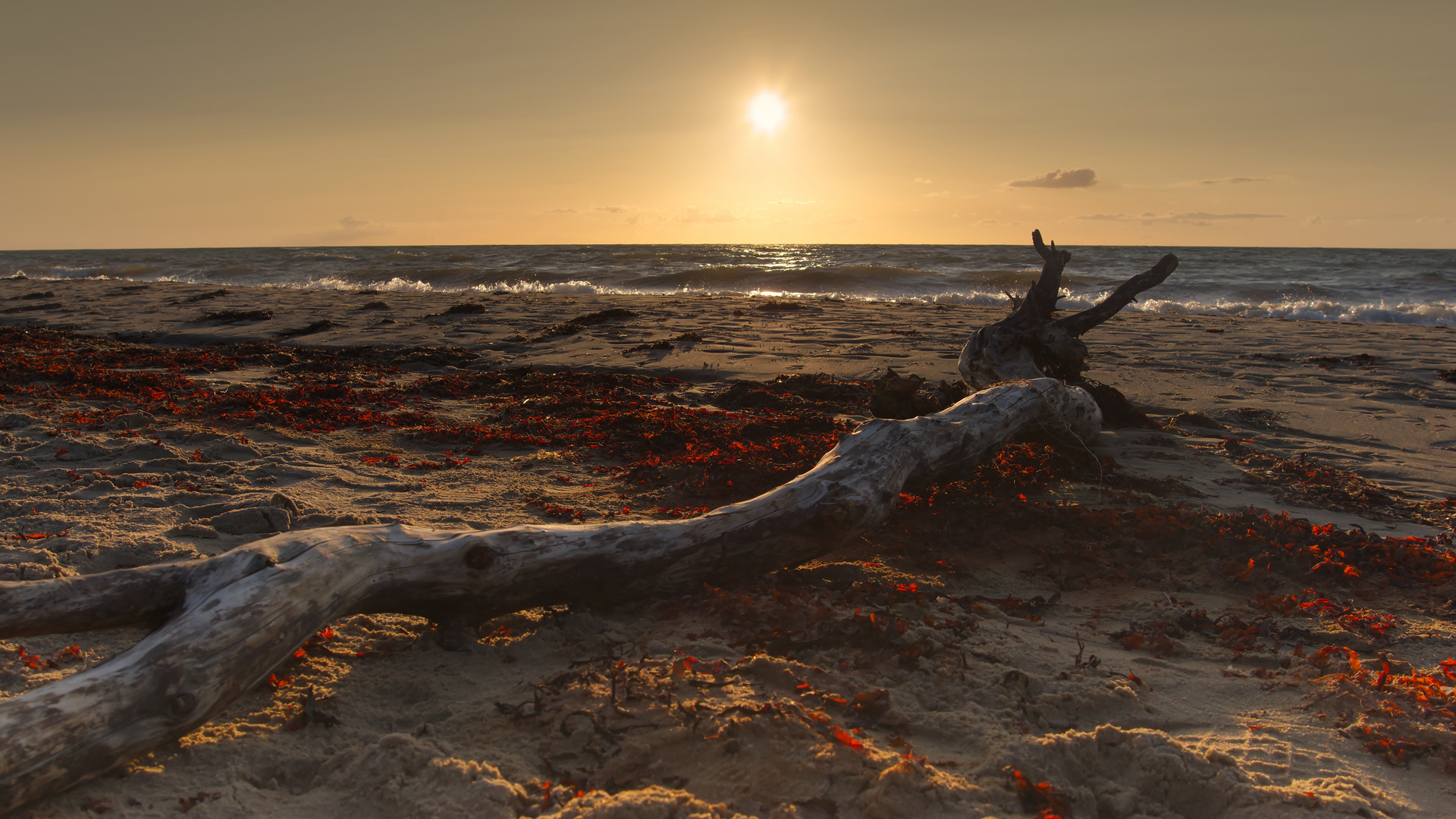 Sonnenuntergang Ostsee