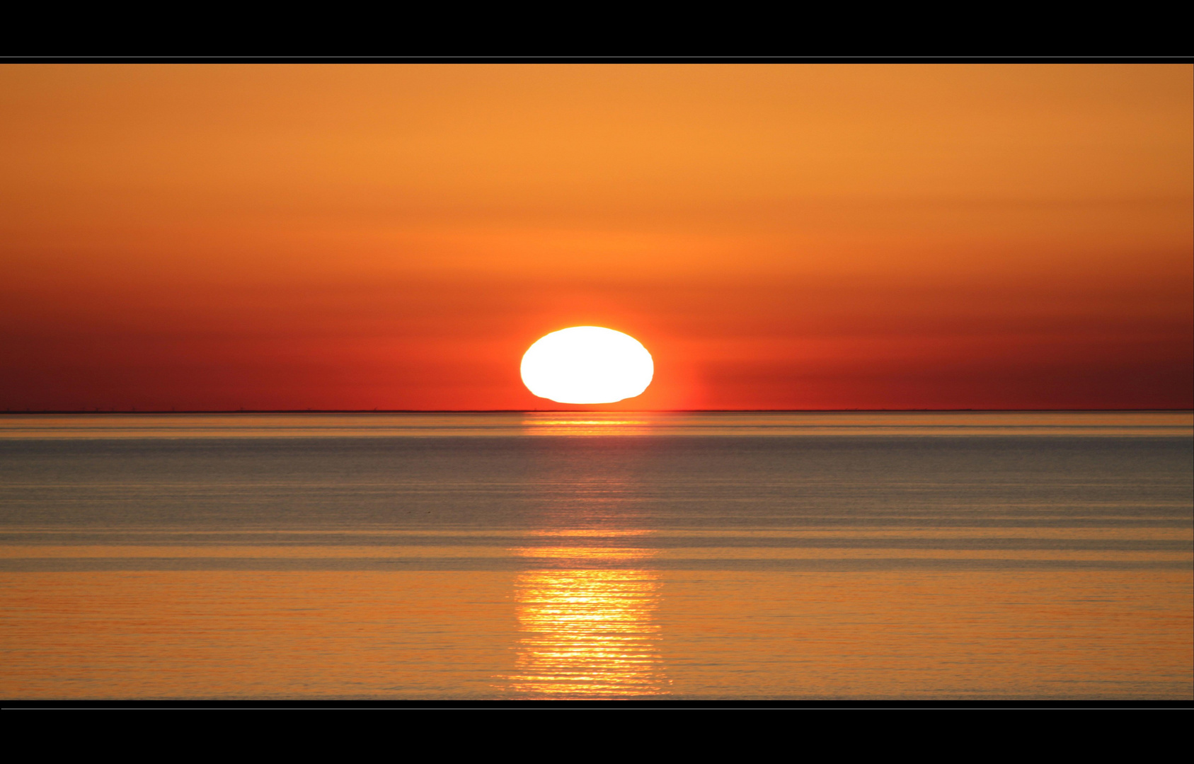 Sonnenuntergang Ostseebad Rerik...