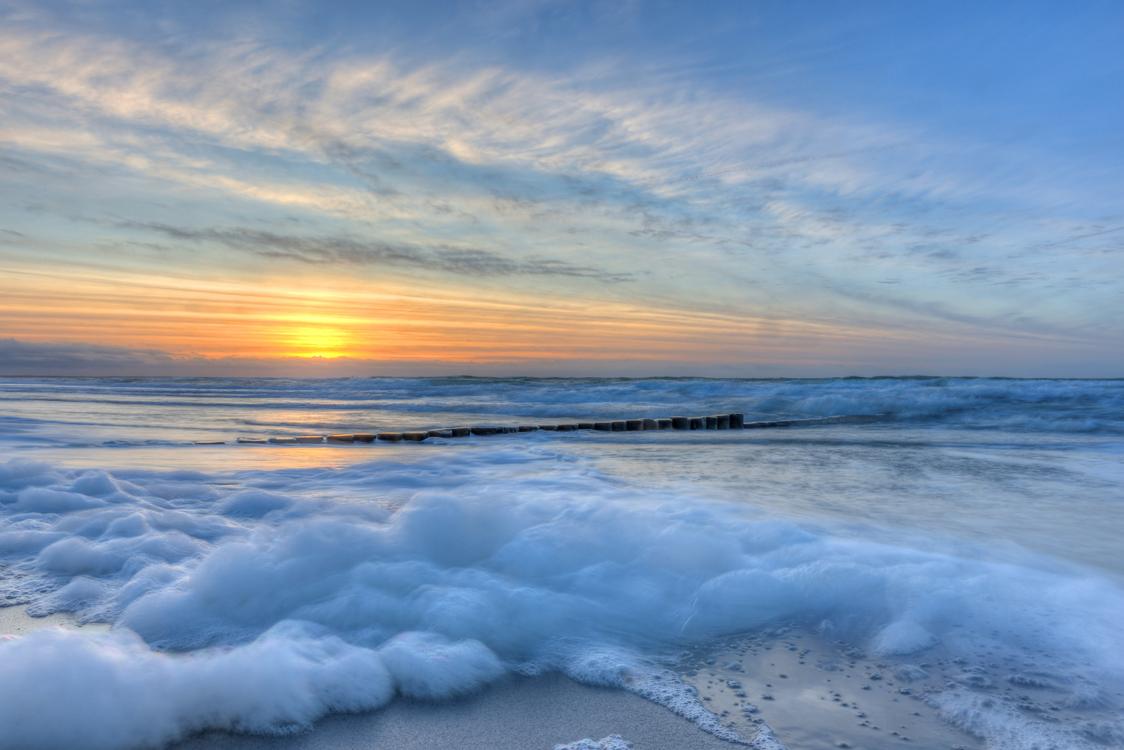 Sonnenuntergang Ostseebad Wustrow