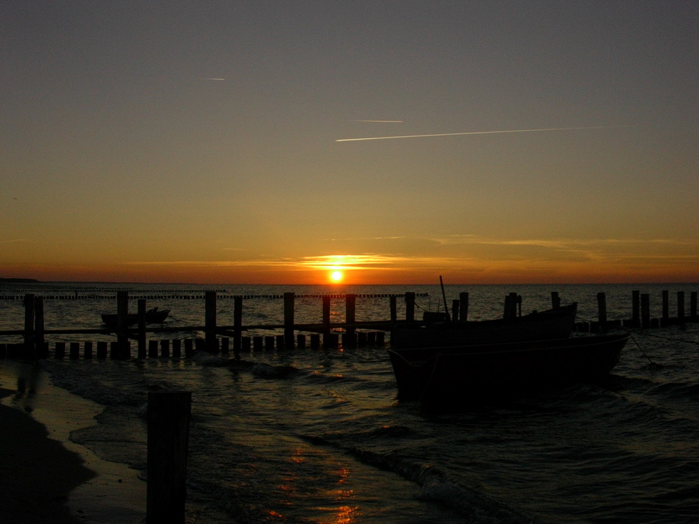 Sonnenuntergang Ostseeheilbad Zingst