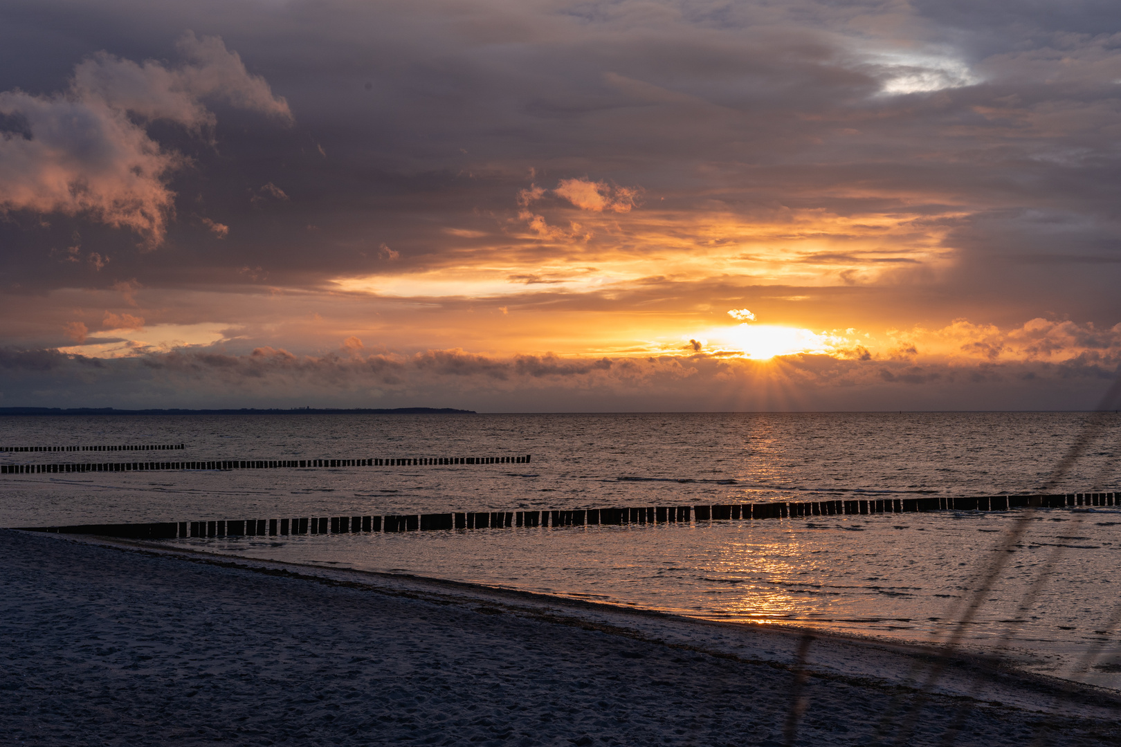 Sonnenuntergang Ostseeinsel Poel