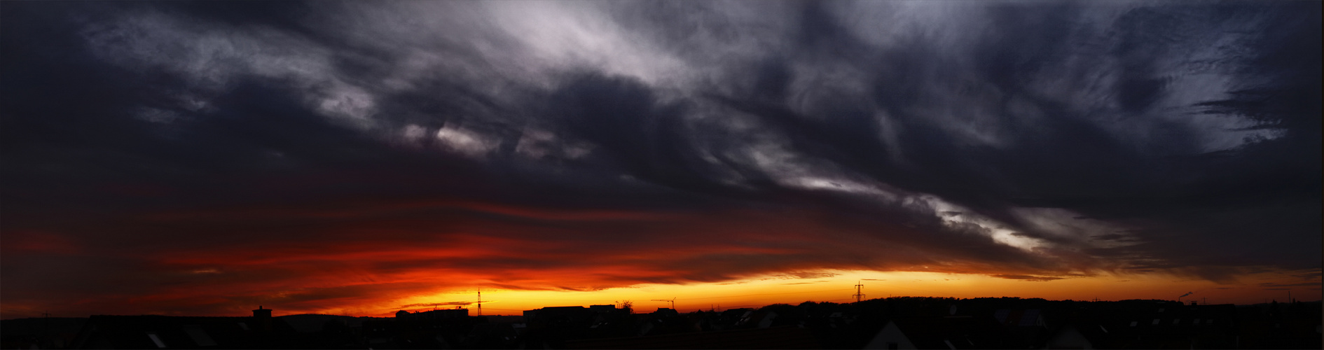 Sonnenuntergang Panorama