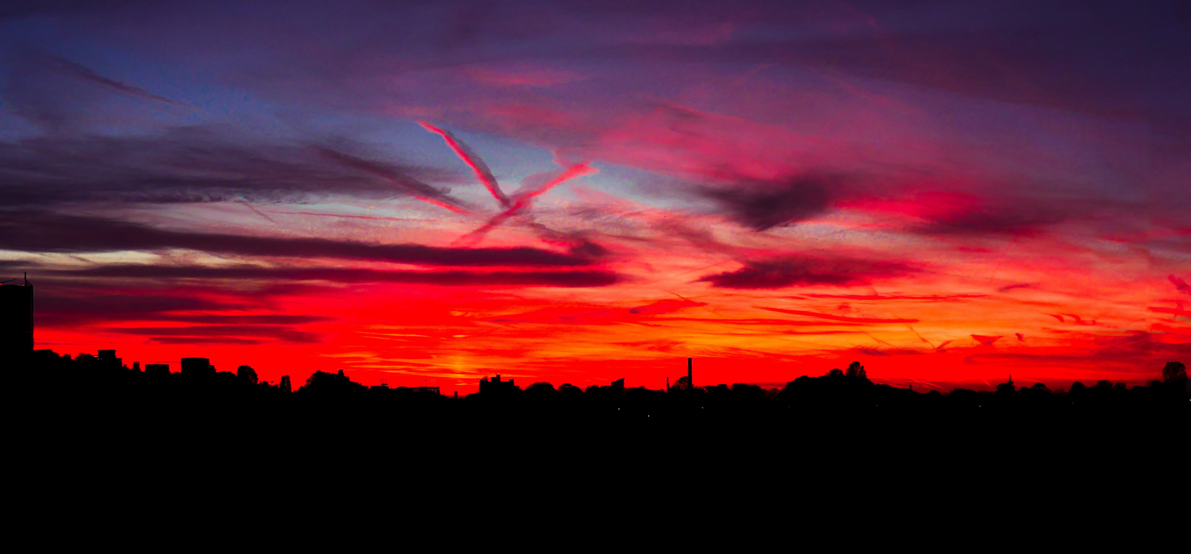 Sonnenuntergang Panorama