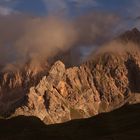 Sonnenuntergang Passo Giau