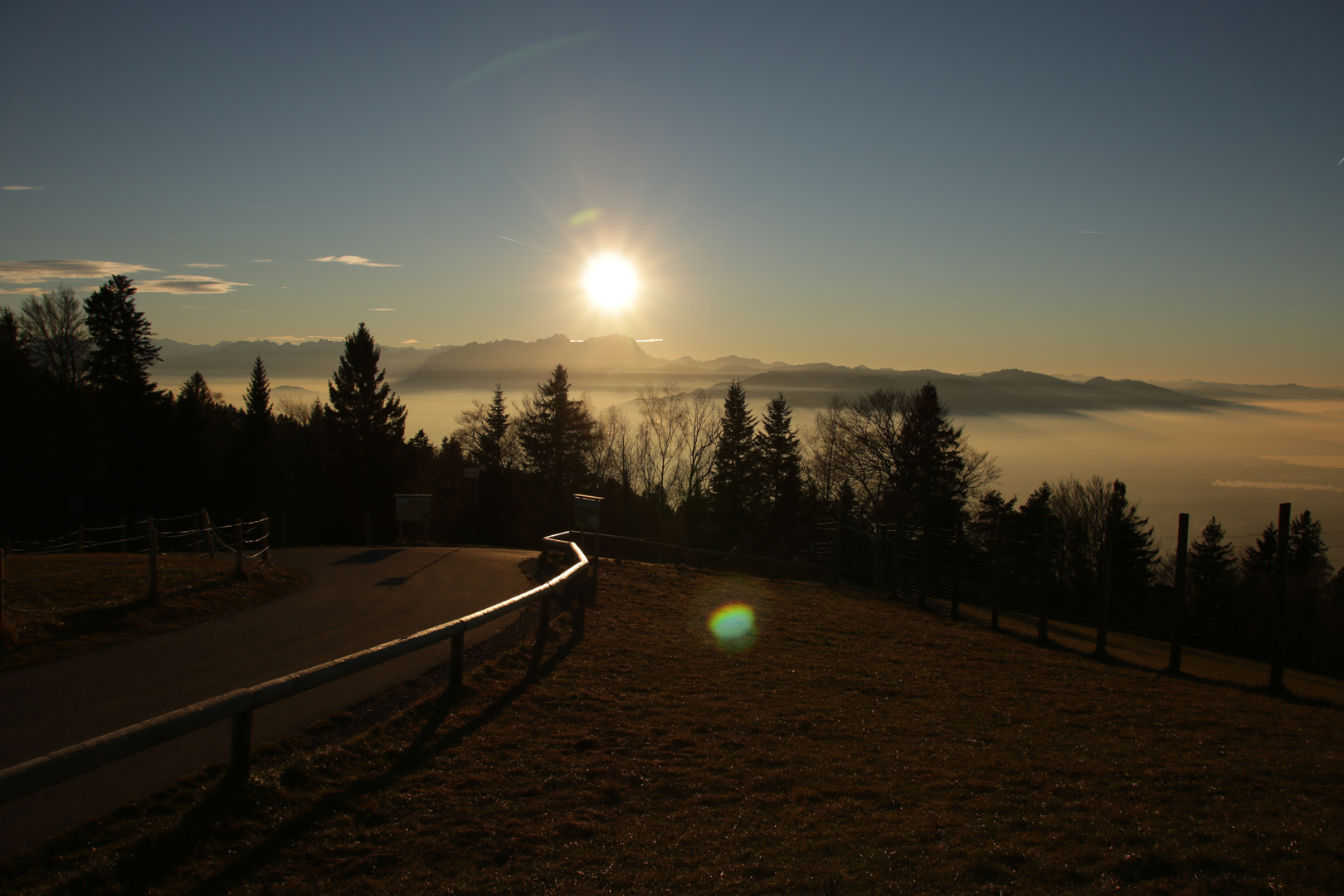 Sonnenuntergang Pfänder