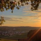 Sonnenuntergang Pfaffenhofen/Sulzbach