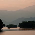 Sonnenuntergang Phewa-See