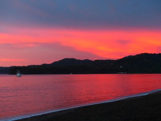 Sonnenuntergang Playa Potrero