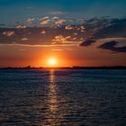 Sonnenuntergang Pornichet Frankreich