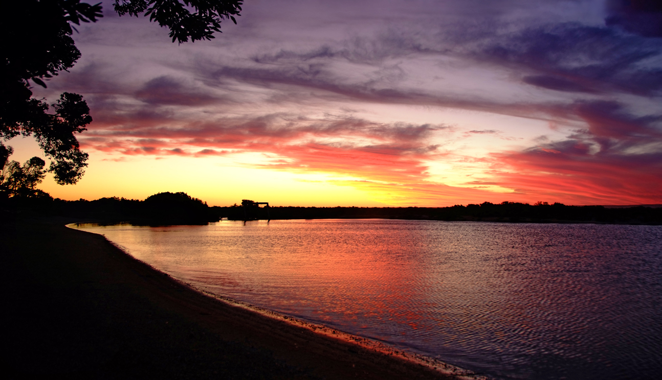 Sonnenuntergang Port Wakefield