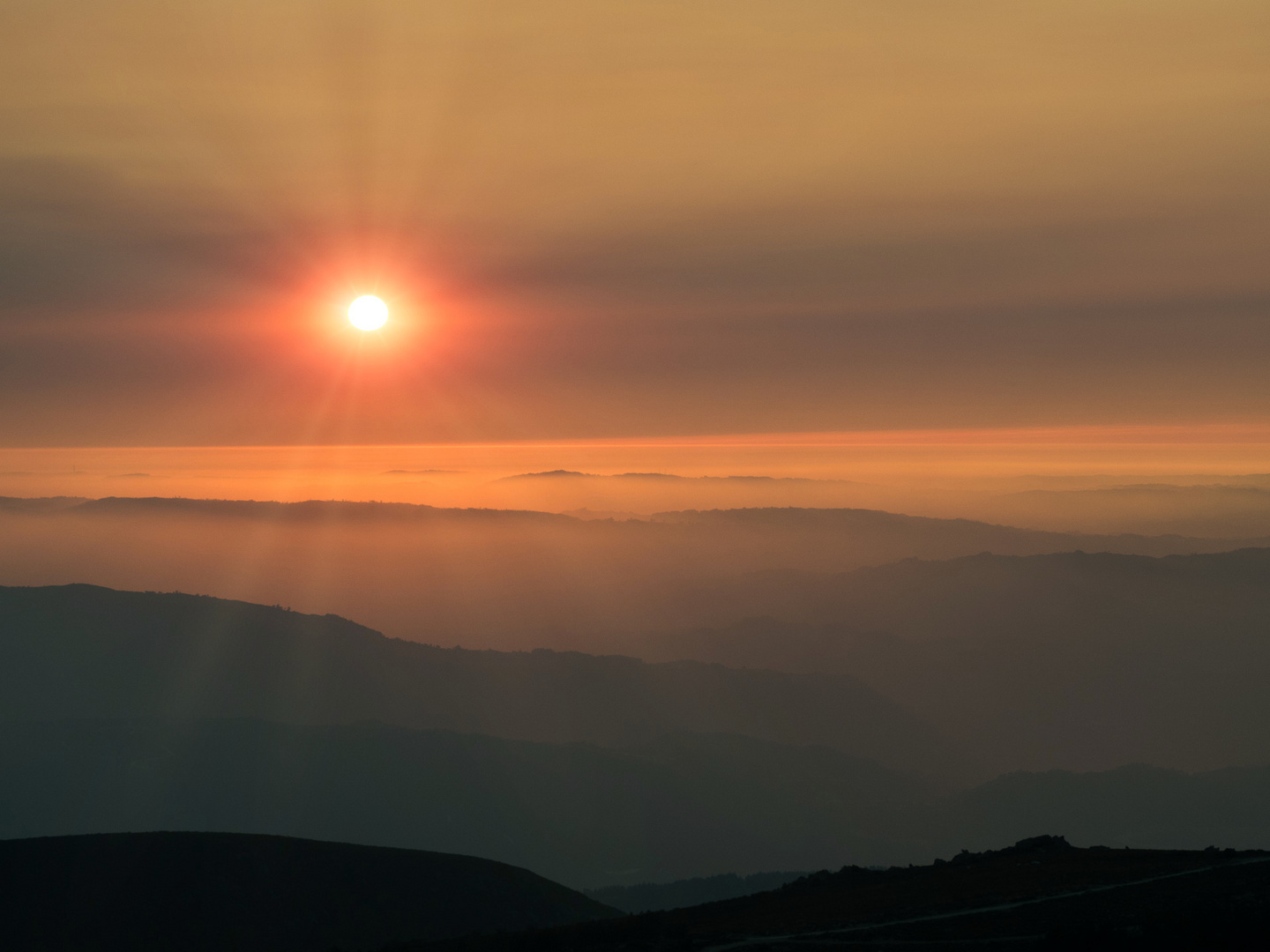 Sonnenuntergang Portugal