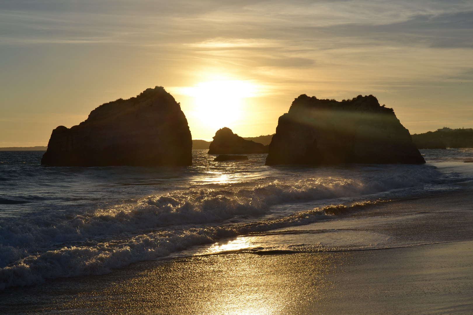 Sonnenuntergang Praia da Rocha