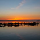 Sonnenuntergang Promenade Steinhuder Meer